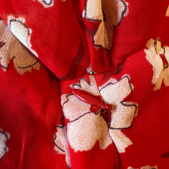 Sacred Hawk Red Maxi Dress - Picture 7 of 7